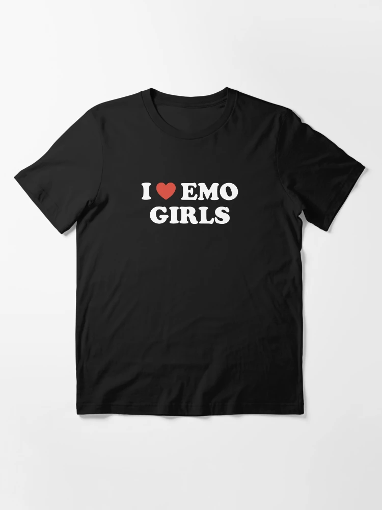 The emo tshirt, Emo tshirts, Cute black shirts, Roblox