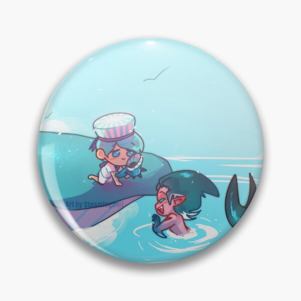 Item preview, Shark and Peppermint cookie designed and sold by SteamingOwl.