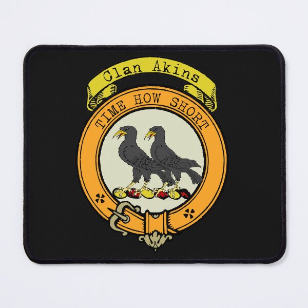 Item preview, Akins Clan Surname crest designed and sold by BagTown Clans.
