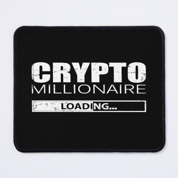 Item preview, Funny Crypto Millionaire Loading designed and sold by uFit.