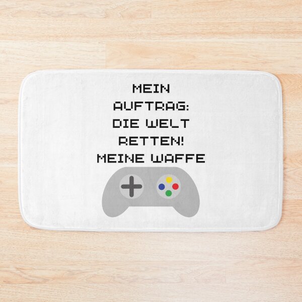 Item preview, MY MISSION: SAVE THE WORLD! MY GUN CONTROLLER GAMING designed and sold by KeepItSimple089.
