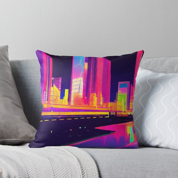 Item preview, Wichita Neon Vaporwave designed and sold by ComicsFactory.