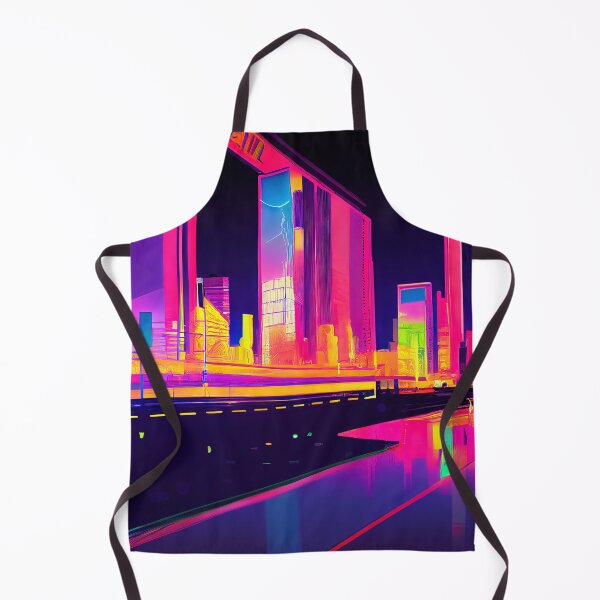Artikelvorschau, Wichita Neon Vaporwave entworfen und verkauft von ComicsFactory.