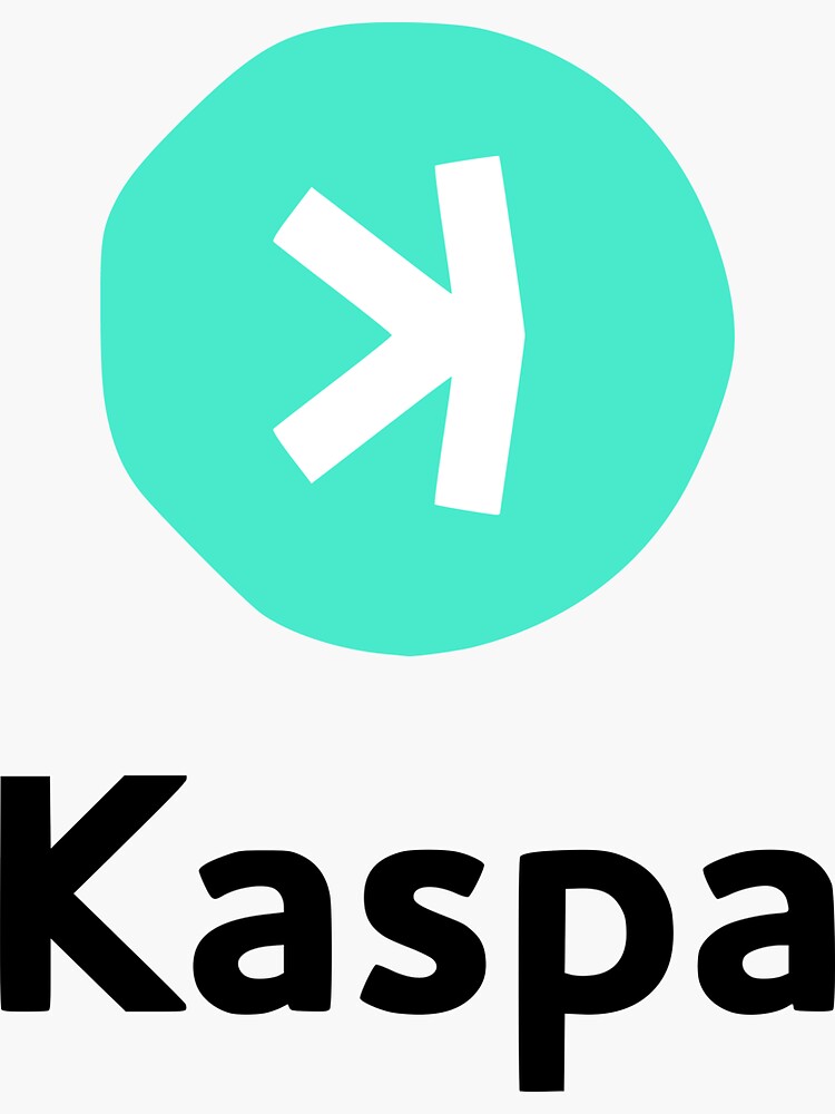 Kaspa Kas Sticker For Sale By Popfoxt Shirts Redbubble