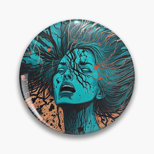 Artikelvorschau, Weird bizarre art with a woman anxiety look entworfen und verkauft von mrlongfield.