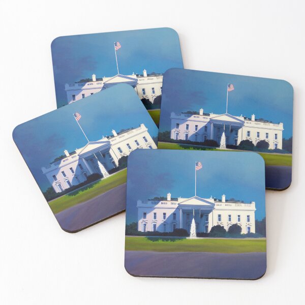 Item preview, White House. Painting designed and sold by ComicsFactory.