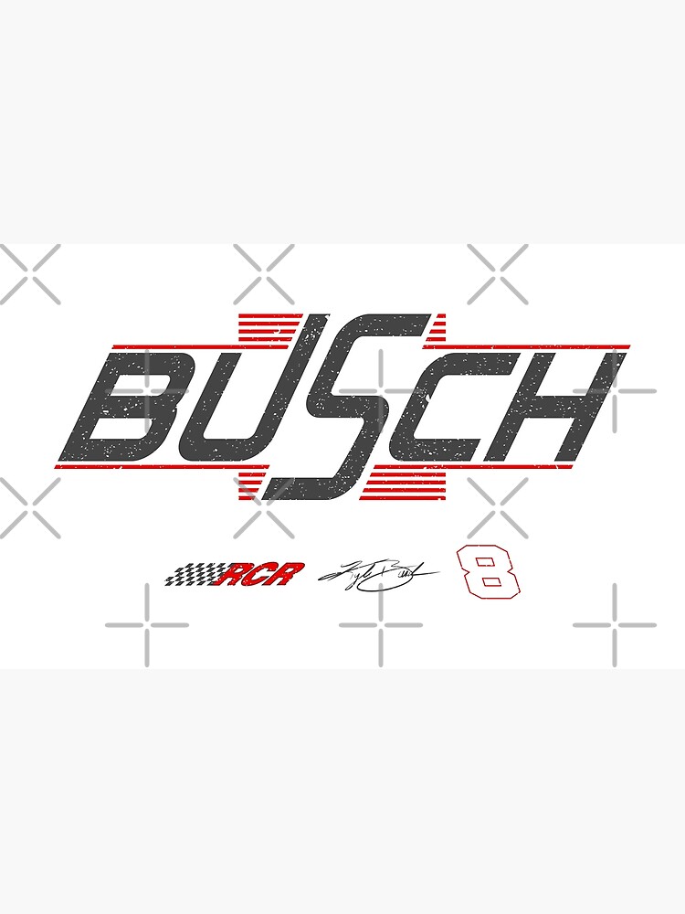 Disover Kyle Busch #8 2023 Chevrolet Premium Matte Vertical Poster