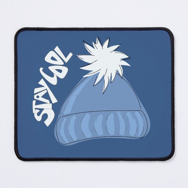 Item preview, Whimsical cartoon toque with Stay Cool illustrated text  designed and sold by AngelDawnDesign.