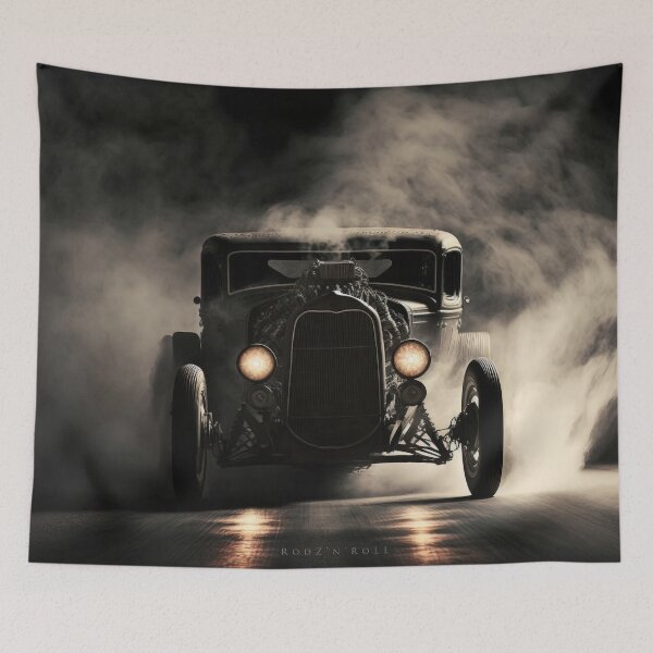 Item preview, Hot Rod Burnout #6, a perfect gift for all American Muscle Car fans designed and sold by RodZnRoll.