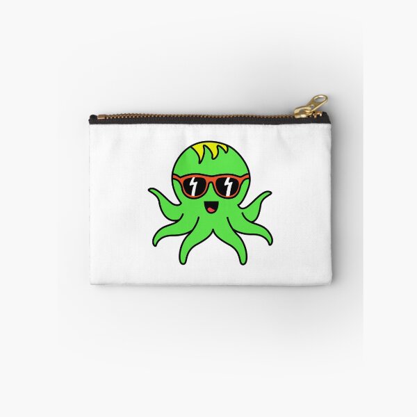 Item preview, Octopia-art with sunglasses drawing designed and sold by Blondiabshop.