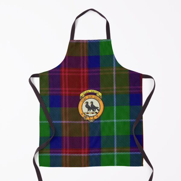 Artikelvorschau, Akins schottischer Tartan und Wappen entworfen und verkauft von BagTown Clans.