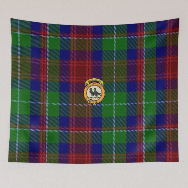 Artikelvorschau, Akins schottischer Tartan und Wappen entworfen und verkauft von BagTown Clans.