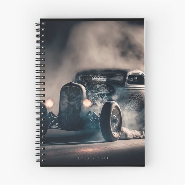 Item preview, Hot Rod Burnout #8, a perfect gift for all American Muscle Car fans designed and sold by RodZnRoll.