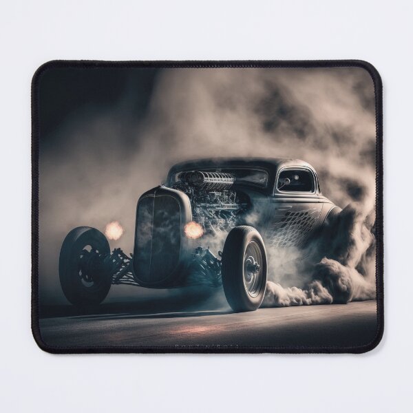 Item preview, Hot Rod Burnout #8, a perfect gift for all American Muscle Car fans designed and sold by RodZnRoll.