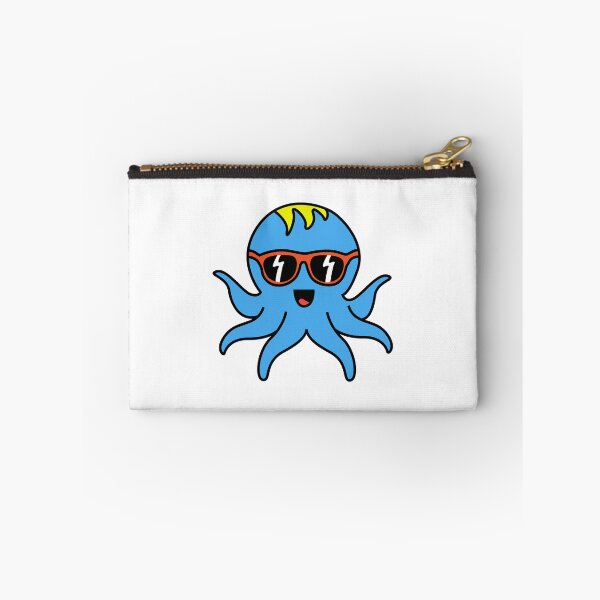 Item preview, Octopia-art with sunglasses drawing designed and sold by Blondiabshop.