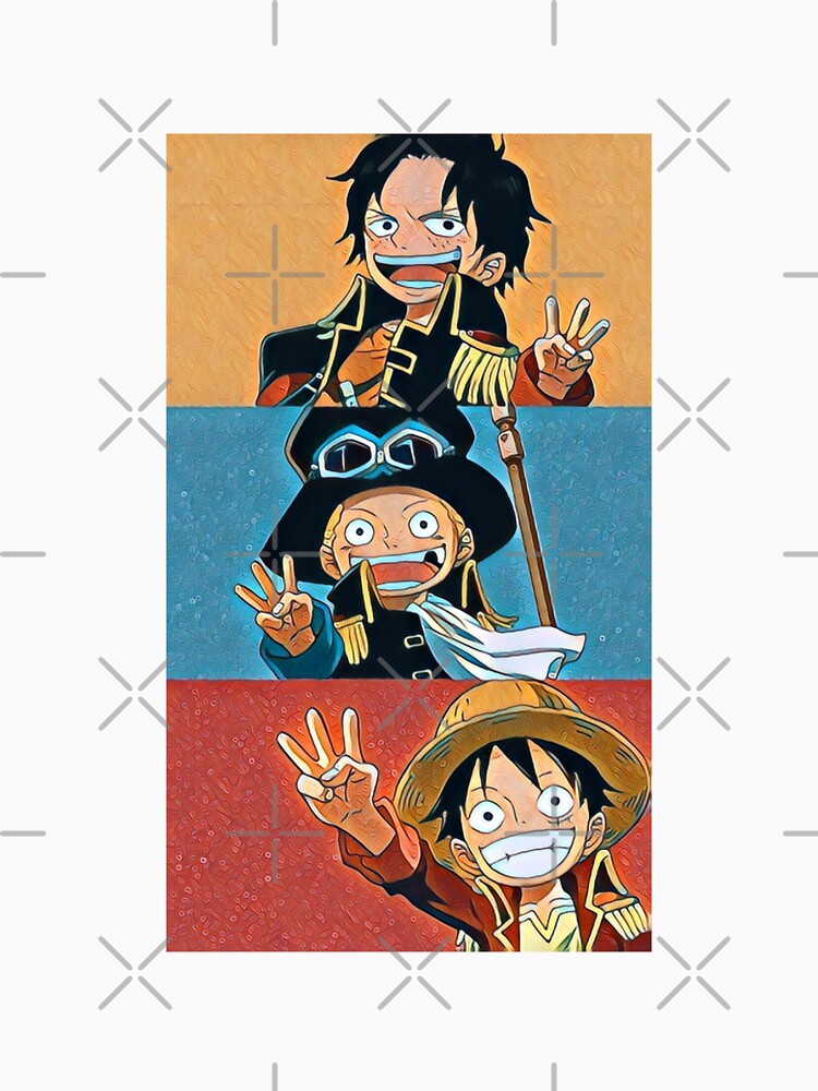  Sybnwnwm One Piece Anime Shirt Roronoa Luffy Ace