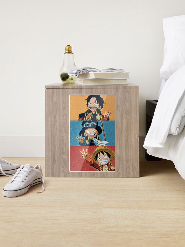 Lampada da comodino, Luce notturna tattile Ace Sabo Luffy Manga