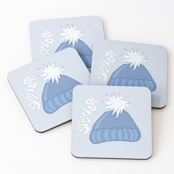 Item preview, Whimsical cartoon toque with Stay Cool illustrated text  designed and sold by AngelDawnDesign.