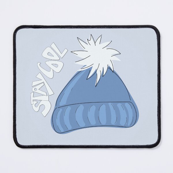 Item preview, Whimsical cartoon toque with Stay Cool illustrated text  designed and sold by AngelDawnDesign.