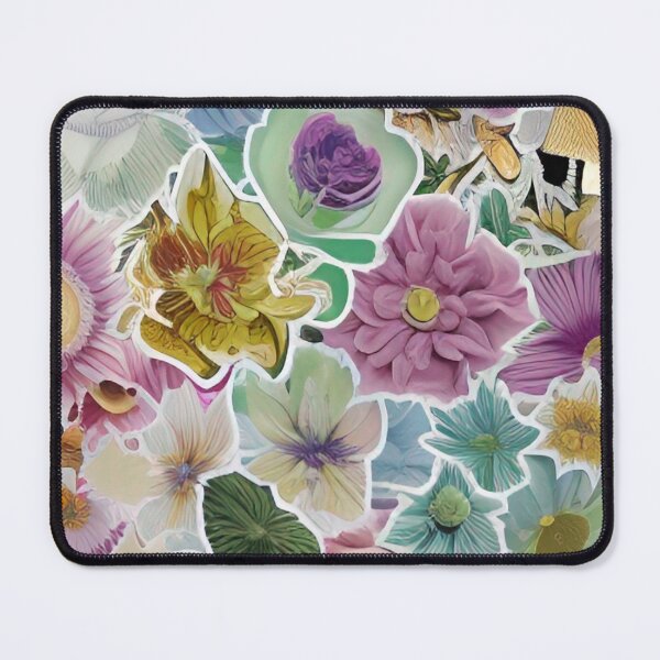 Item preview, cute cute cool summer flowers sticker pack collage aesthetic designed and sold by MoorCT522.