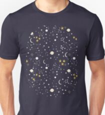 cosmos and stars Unisex T-Shirt