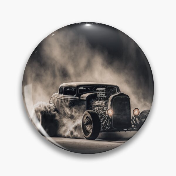 Item preview, Hot Rod Burnout #9, a perfect gift for all American Muscle Car fans designed and sold by RodZnRoll.