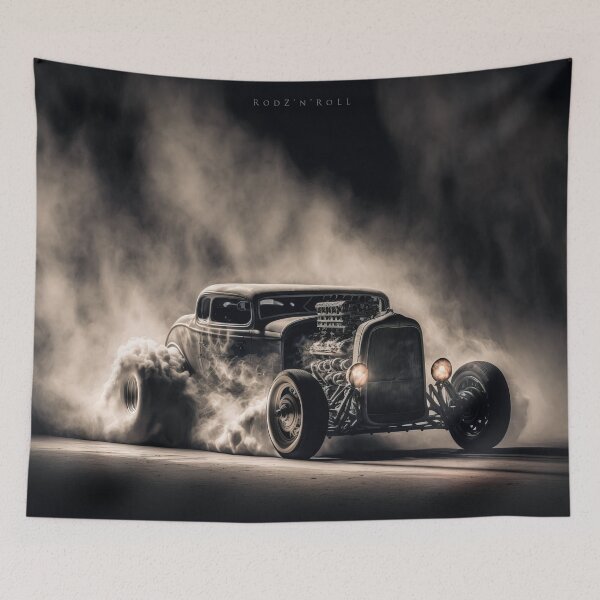 Item preview, Hot Rod Burnout #9, a perfect gift for all American Muscle Car fans designed and sold by RodZnRoll.