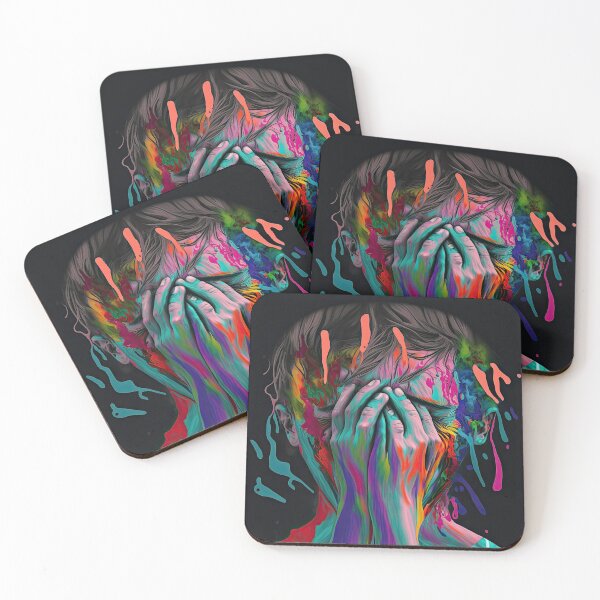 Item preview, Weird bizarre art with human anxiety theme designed and sold by mrlongfield.