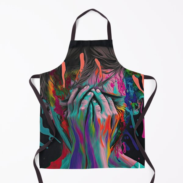 Item preview, Weird bizarre art with human anxiety theme designed and sold by mrlongfield.