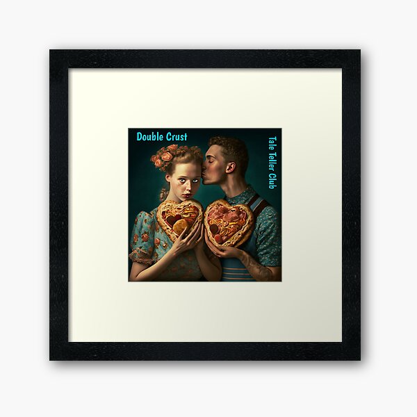Double Crust by Tale Teller Club Orchestra Art by iServalan CDM Music Track Framed Art Print
