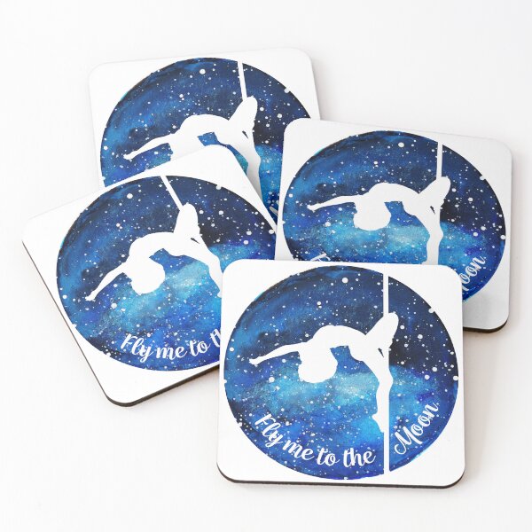 Item preview, Fly Me To The Moon Pole Dancing designed and sold by PoleLife.