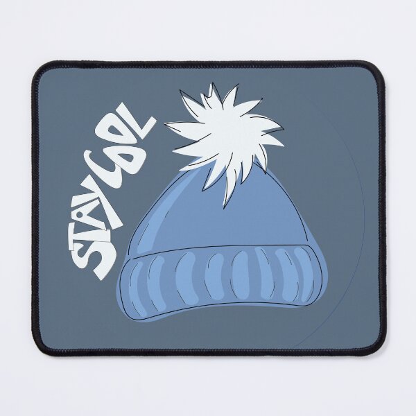 Item preview, Whimsical cartoon toque with Stay Cool illustrated text  designed and sold by AngelDawnDesign.
