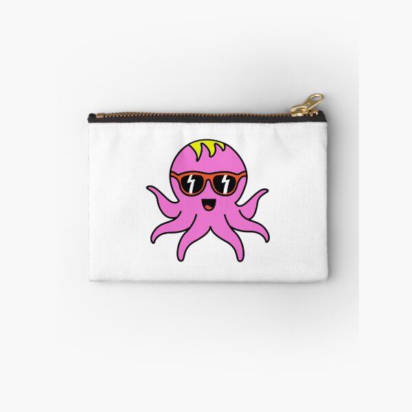Item preview, Octopia-art with sunglasses drawing designed and sold by Blondiabshop.