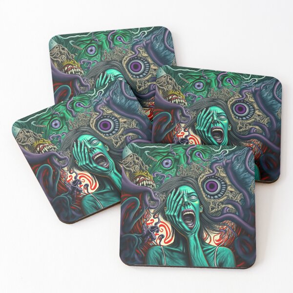 Item preview, Weird bizarre art with human anxiety theme designed and sold by mrlongfield.