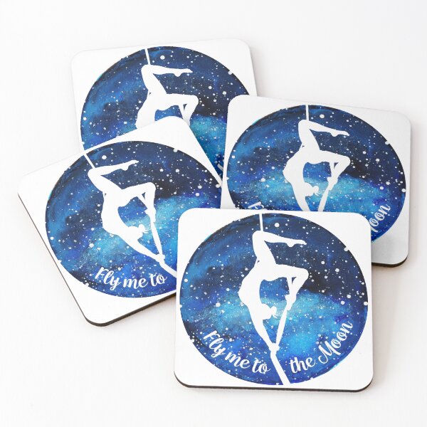 Item preview, Fly Me To The Moon Aerial Silks designed and sold by PoleLife.