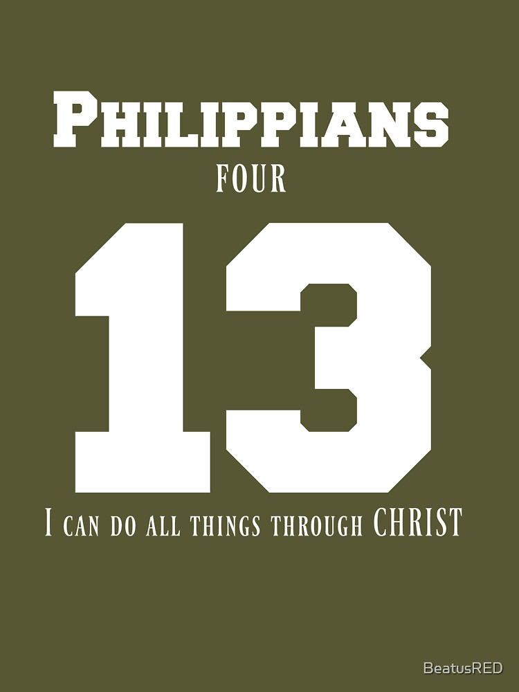 I Can Do All Things Through Christ New Orleans Saints T-Shirt - T-shirts  Low Price