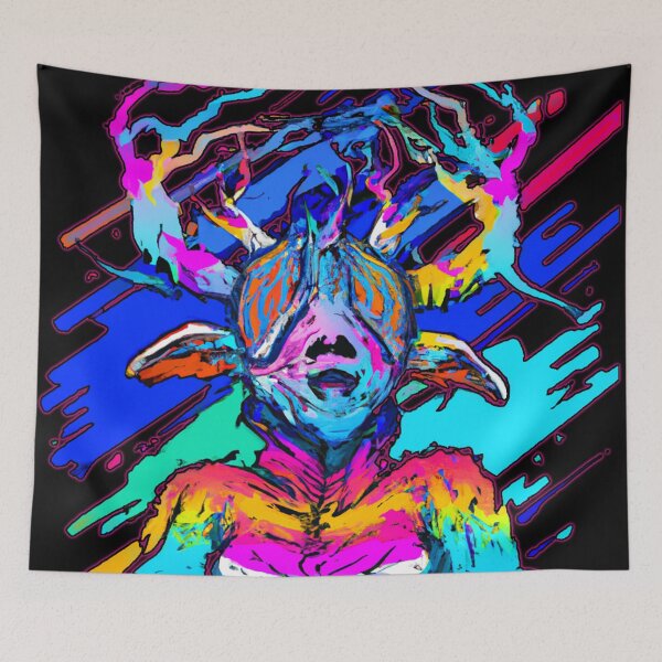 Item preview, Psychedelic Wendigo   designed and sold by SassuFraz.