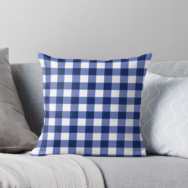 Item preview, Blue and White Gingham Pattern designed and sold by SaradaBoru.
