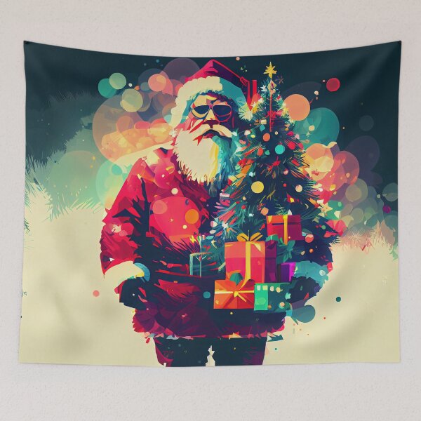 Item preview, Superhero Santa Claus designed and sold by MrBeerholder.