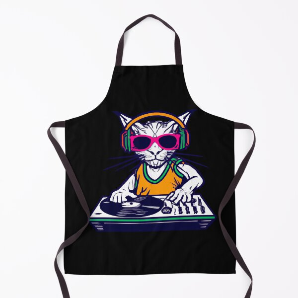 Item preview, Cool Cat DJ with Sunglasses Artwork designed and sold by Vividality.