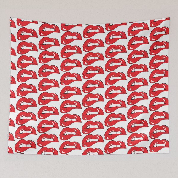 Item preview, Rochy horror cartoon lips designed and sold by sophiedelano.