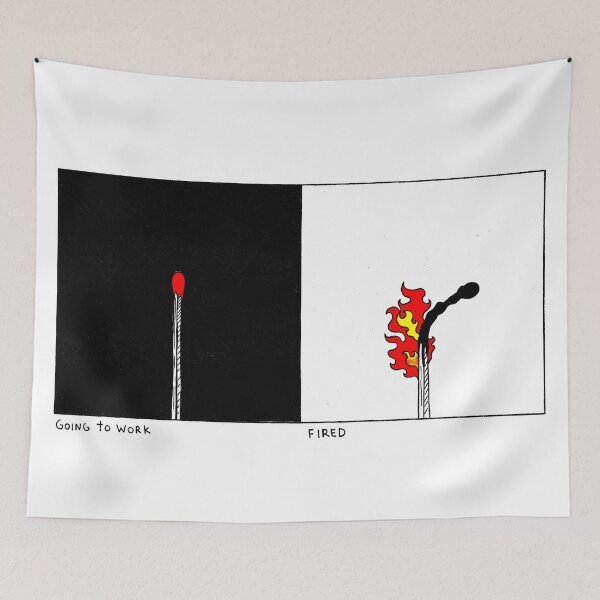 Item preview, Going to work/Fired designed and sold by RealMatch.