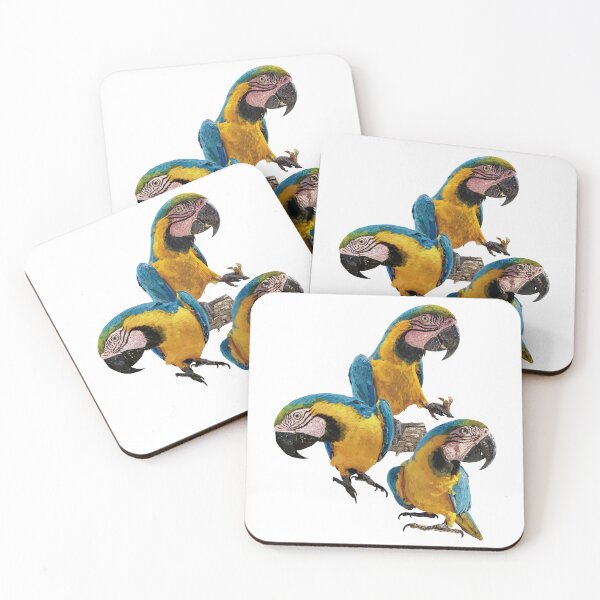 Item preview, The blue and yellow macaw designed and sold by obscurite.