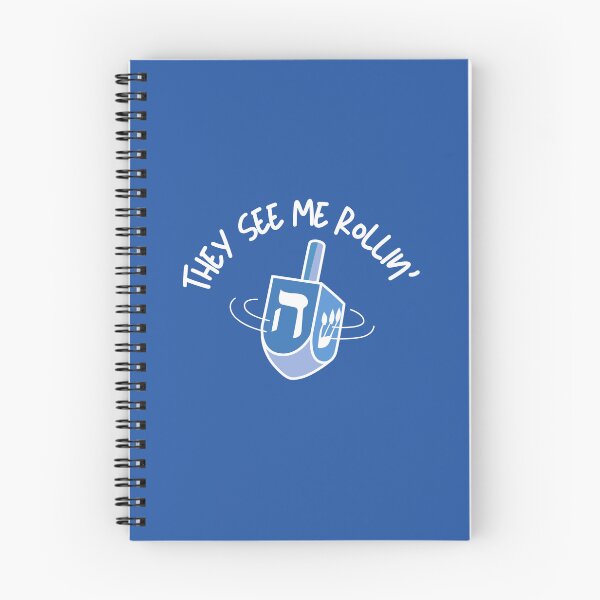 Item preview, They see me rollin' Hanukkah Jewish designed and sold by Swagforbubby.