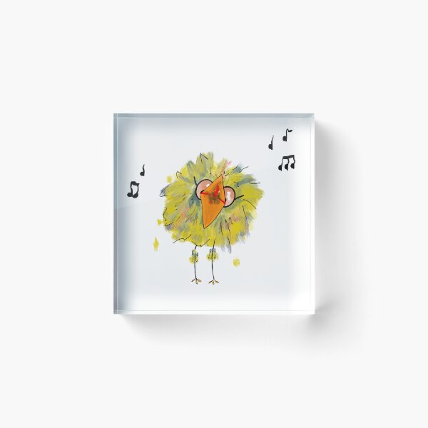 Item preview, Funny Bird Singing designed and sold by designs-by-ann.
