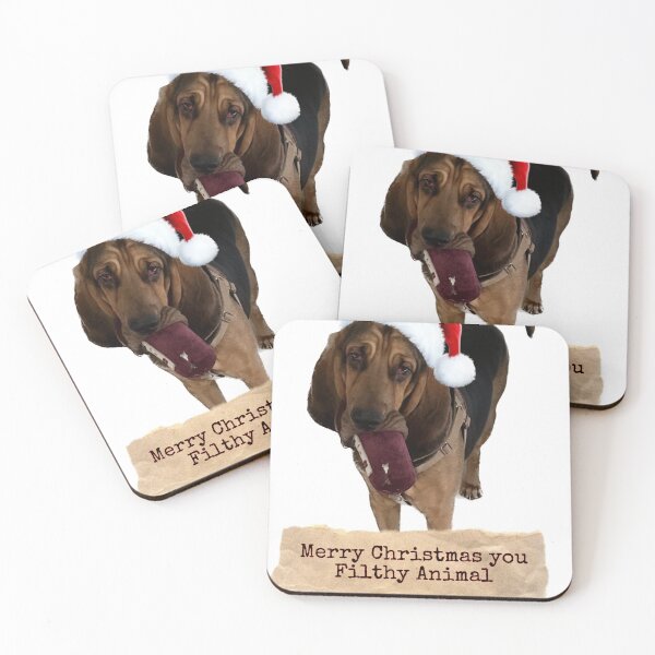 Item preview, Merry Christmas You Filthy Animal  designed and sold by KimberlyScout.