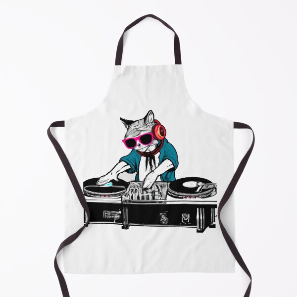 Item preview, Cool Cat DJ with Sunglasses Artwork designed and sold by Vividality.
