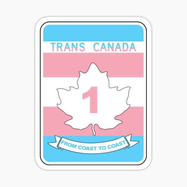 Item preview, Trans Canada Highway - Transgender designed and sold by 18pm.