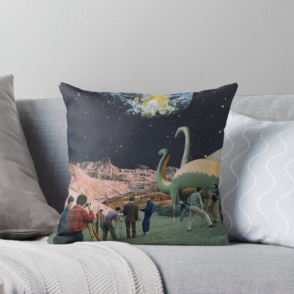 Item preview, We Are Safe Here - Dinosaur Collage designed and sold by PossessedStudio.