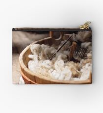 Wool for Spinning Studio Pouch